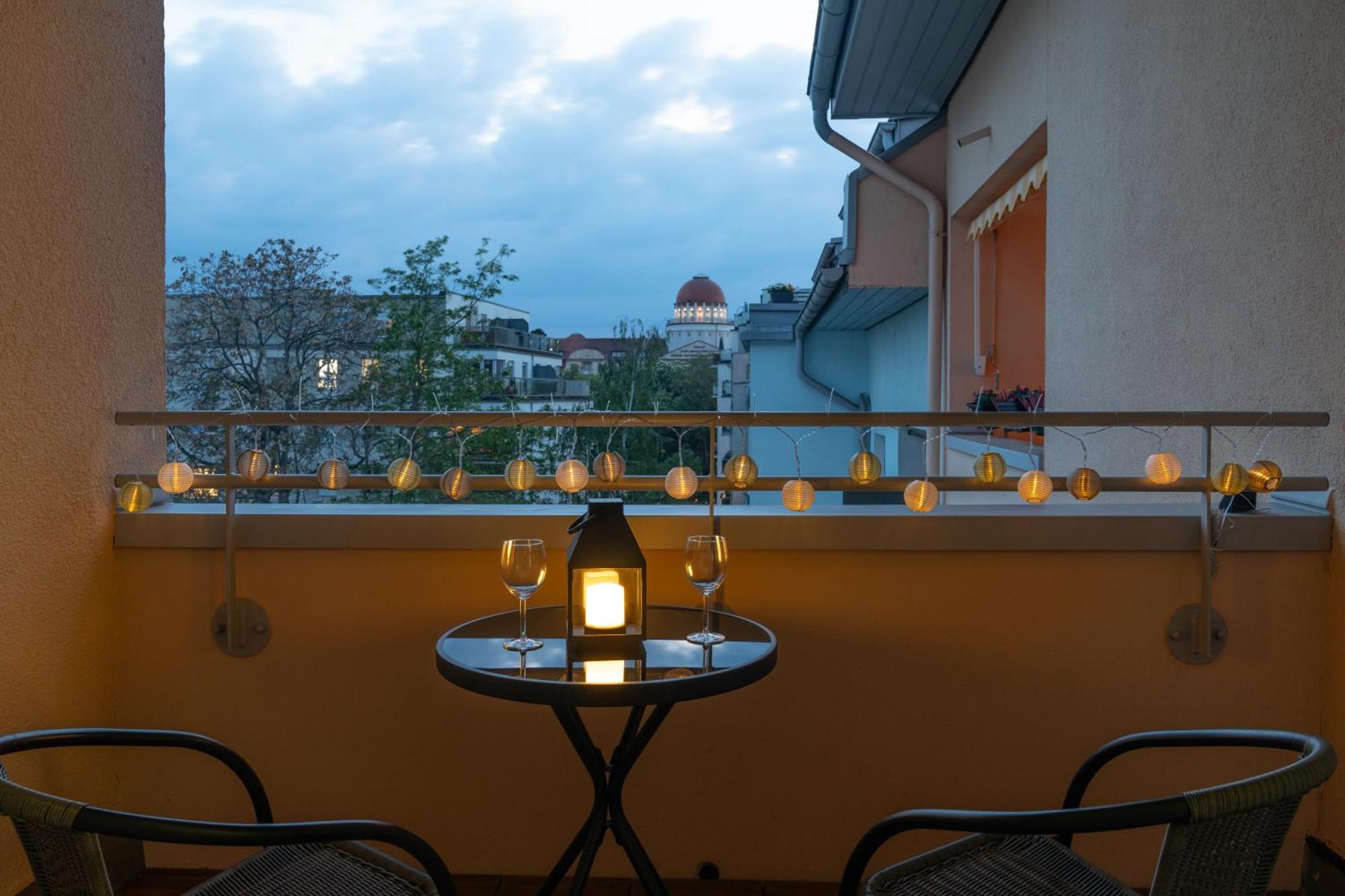 Home Shanti - Studio, Suedvorstadt, Balkon, Tv Lipsko Exteriér fotografie