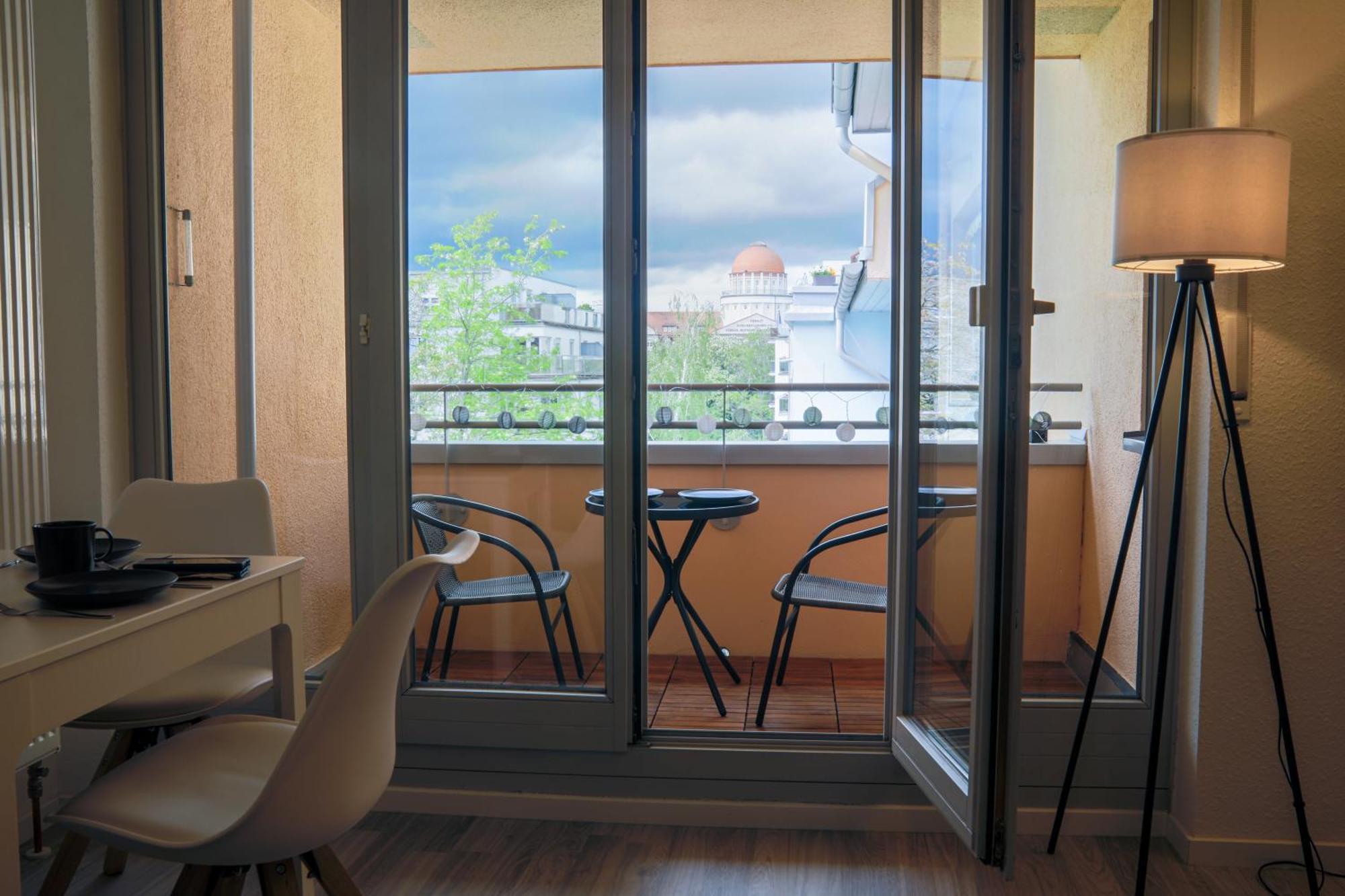 Home Shanti - Studio, Suedvorstadt, Balkon, Tv Lipsko Exteriér fotografie