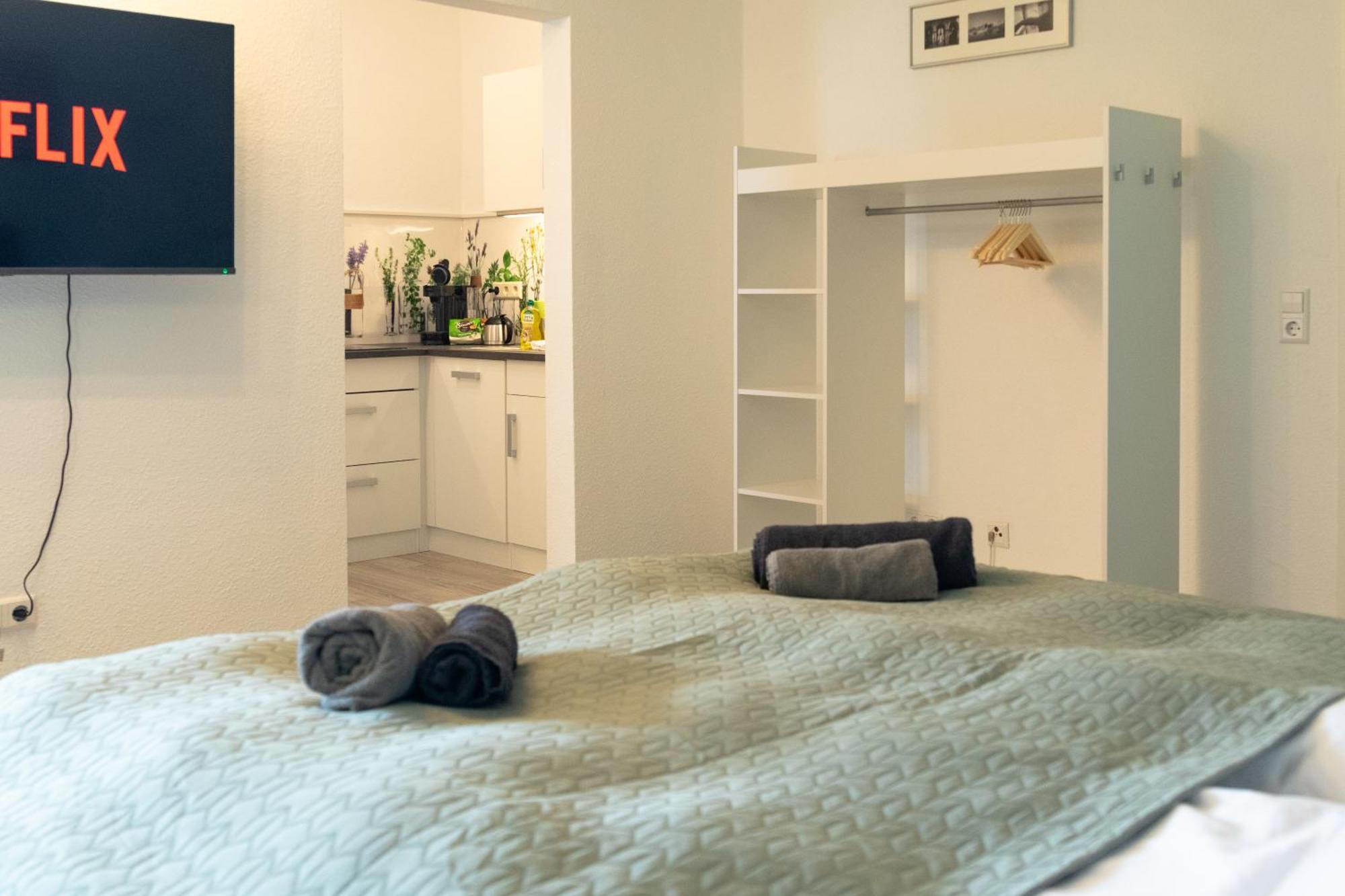 Home Shanti - Studio, Suedvorstadt, Balkon, Tv Lipsko Exteriér fotografie